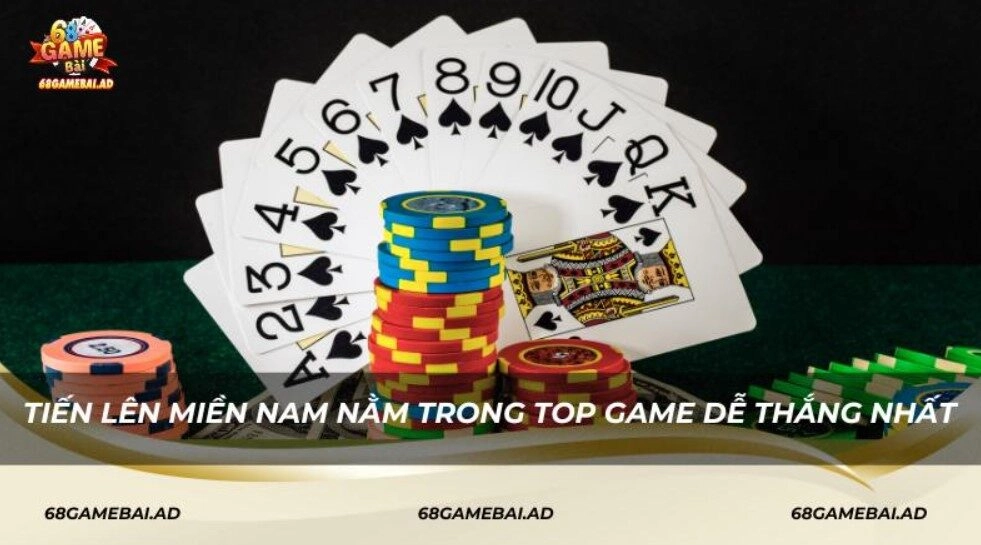 Tiến Lên Miền Nam nằm trong top game dễ thắng nhất